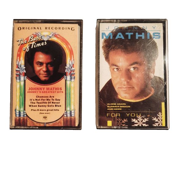 2 Vintage Johnny Mathis Cassettes - Picture 1 of 6